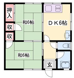 第八春風荘の物件間取画像